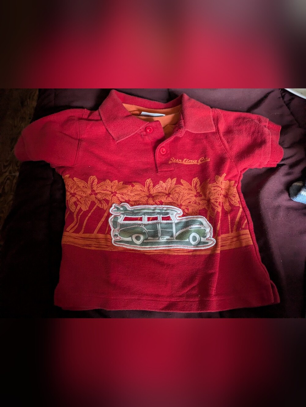 Vintage‎ BT Kids Surf Wagon Polo Shirt